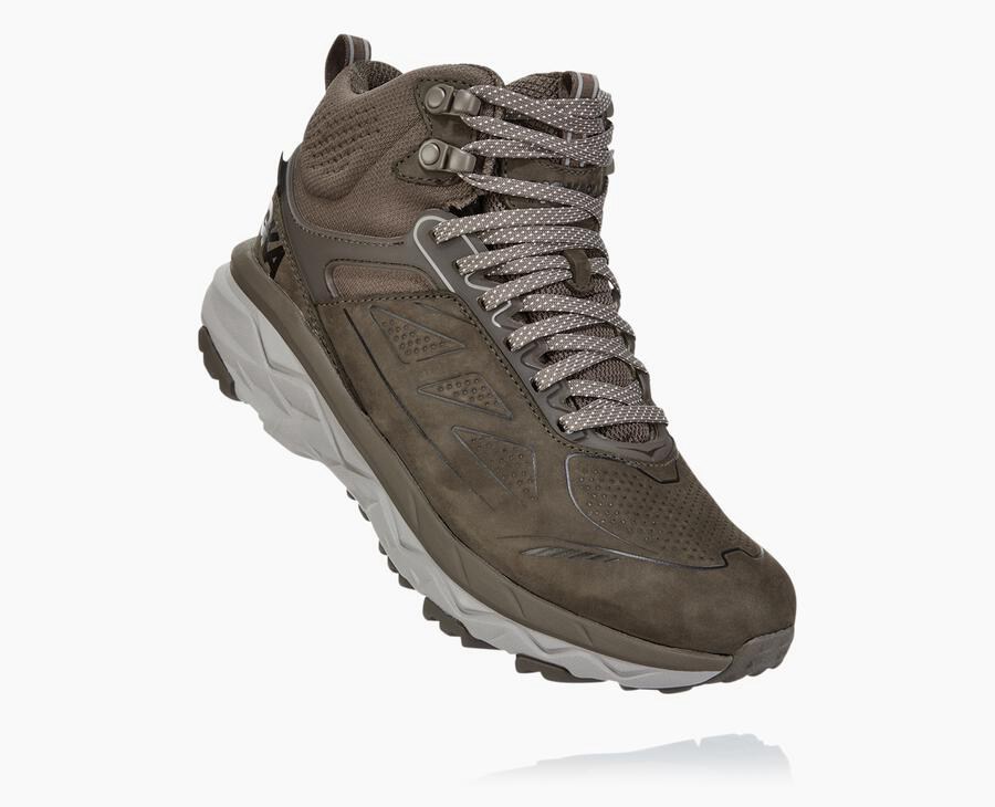 Dámske Turistická Obuv Hoka Slovakia - Challenger Mid Gore-Tex - Hnede 83540-APCG